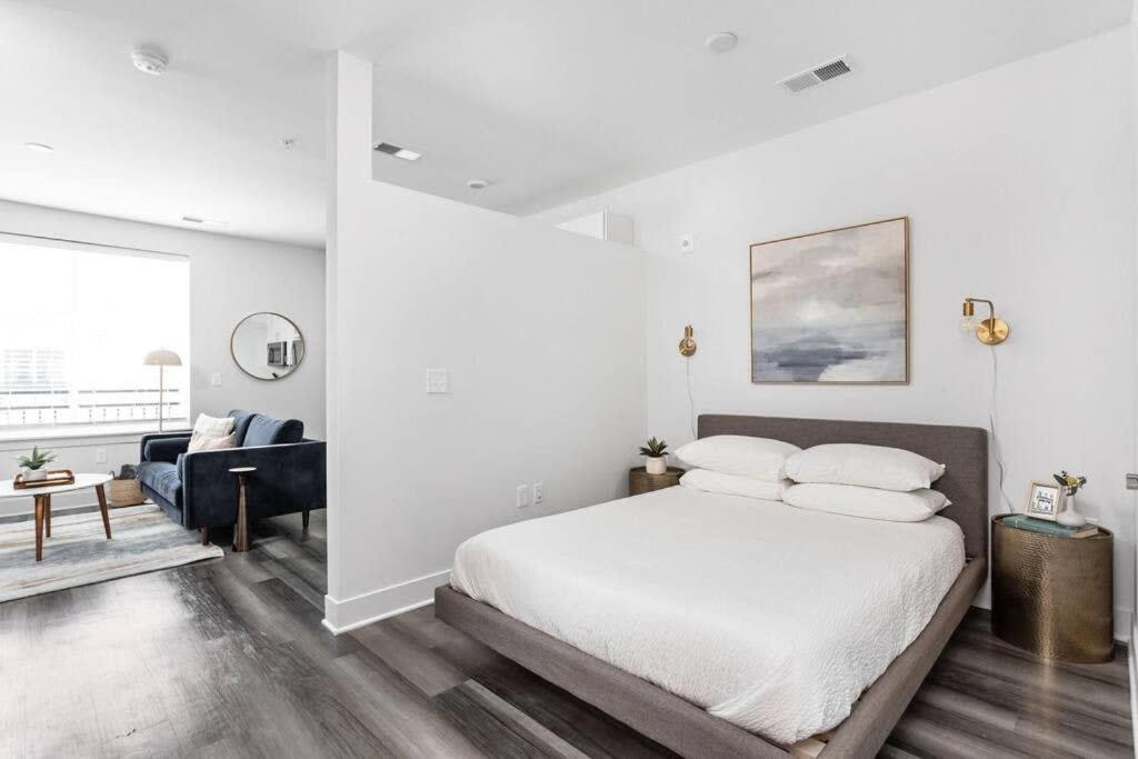 Mid-Century Modern Studio Cozysuites Downtown Индианаполис Экстерьер фото